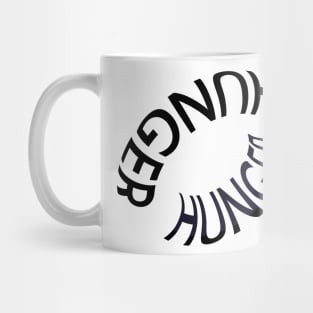 Hunger - Donut Typography Mug